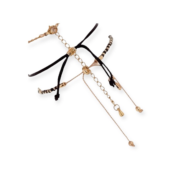 new Loren Olivia ➪ aso Free People FP ➪ 14KGP Boho Arrow Bracelet 3 Piece Set ➪ - Picture 6 of 14